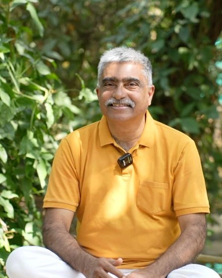 Arun Pandala, Founder-Director of Sivananda Yoga Centre, Gurgaon