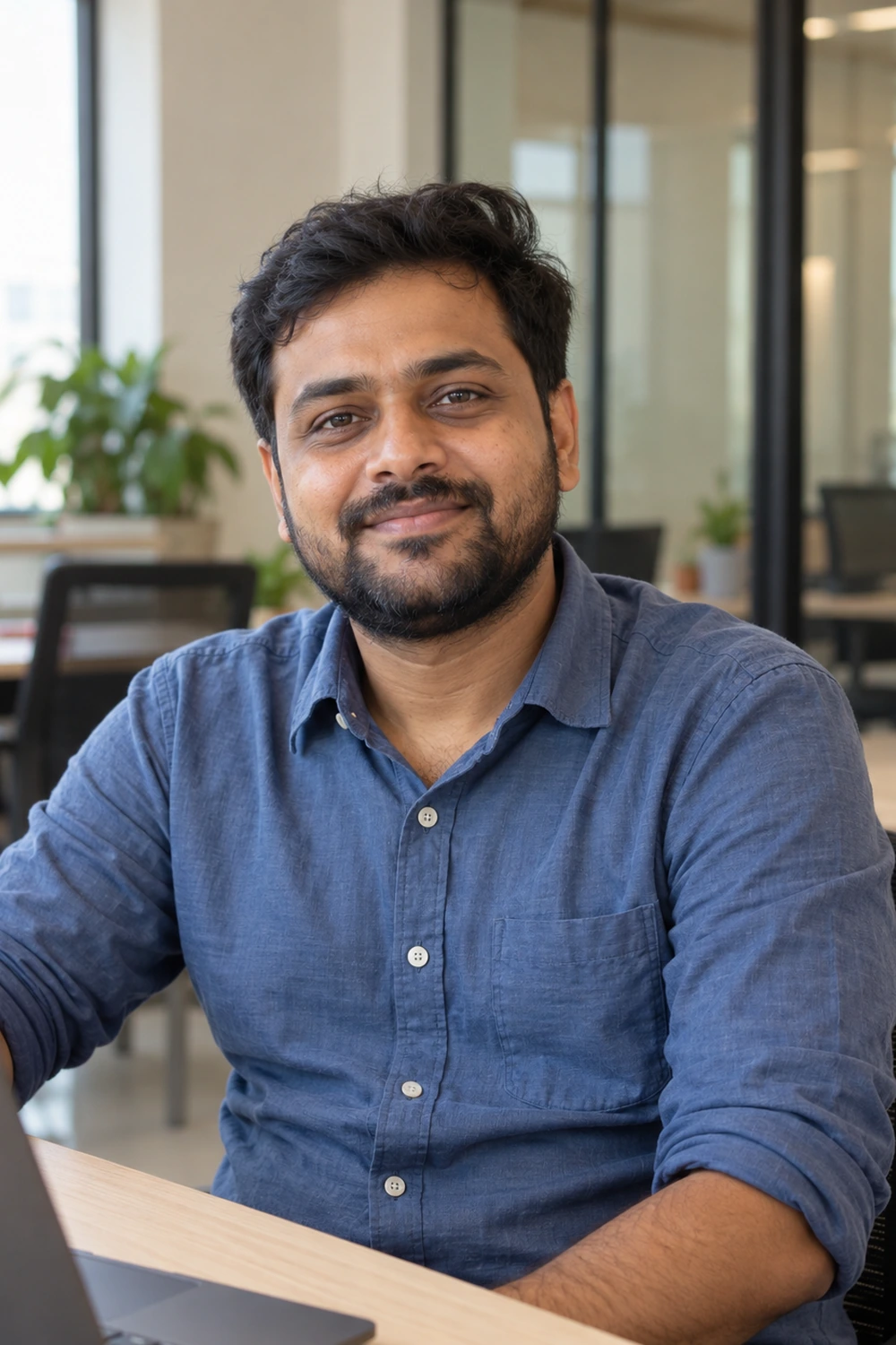 Illustrative portrait for Param, Senior Developer, Pune
