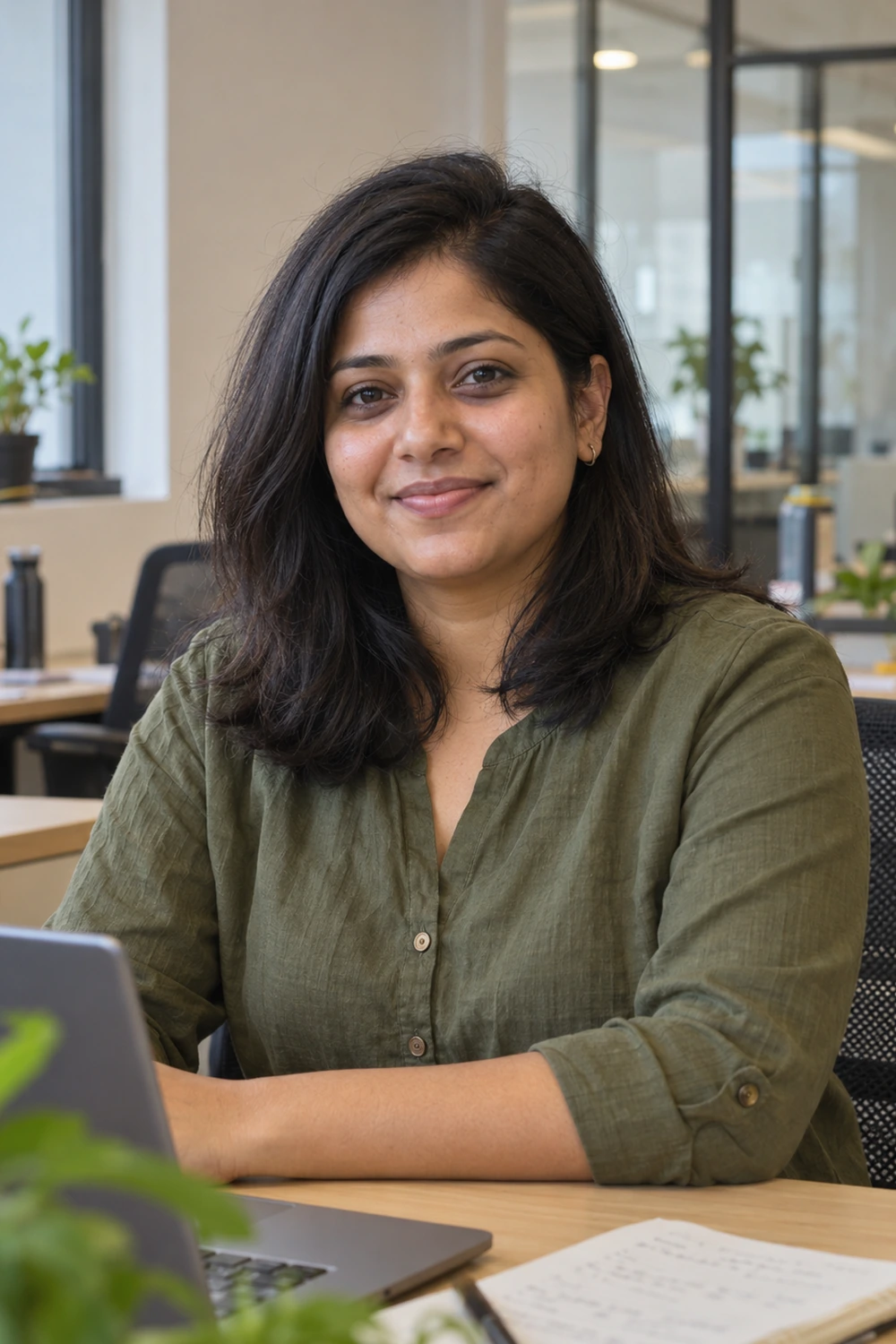 Illustrative portrait for Priyanshi, Content, Mumbai